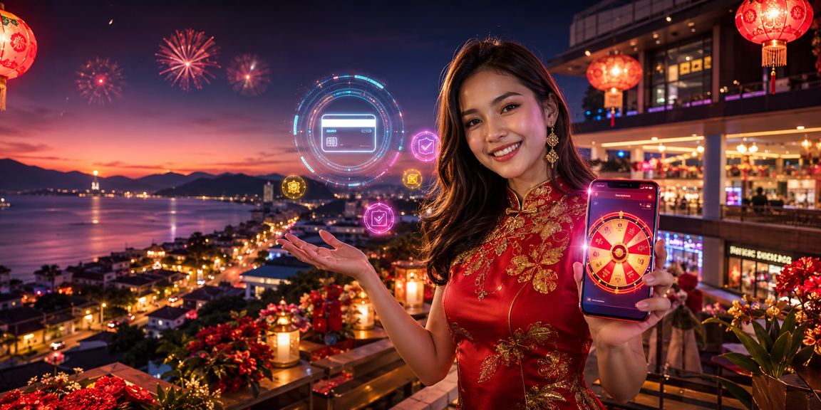 Meja roulette dalam talian 623 dengan latar neon magenta